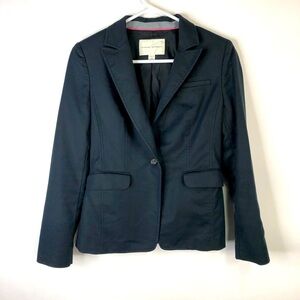Banana Republic Navy Blue Sleek Street Jacket Blazer 4